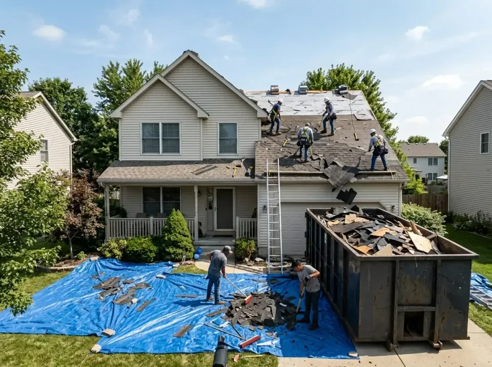 roof-replacement-debris-remova-004 — frequently asked questions, Cheapest Dumpster Rentals in Schriever, LA
